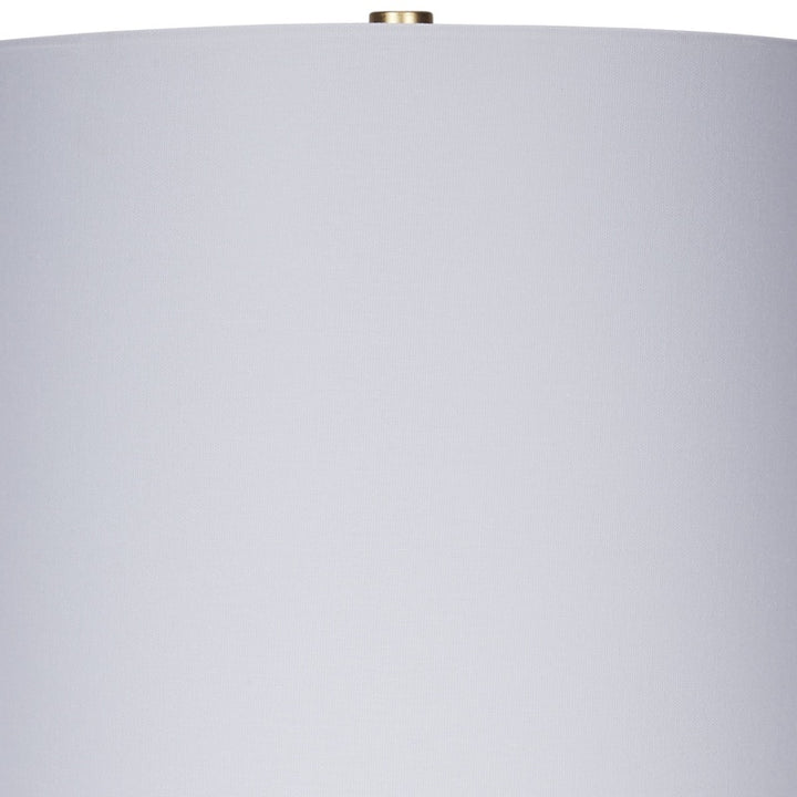 White drum lamp shade