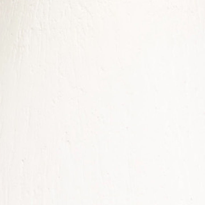 White gesso pendant detail, minimal textured white surface