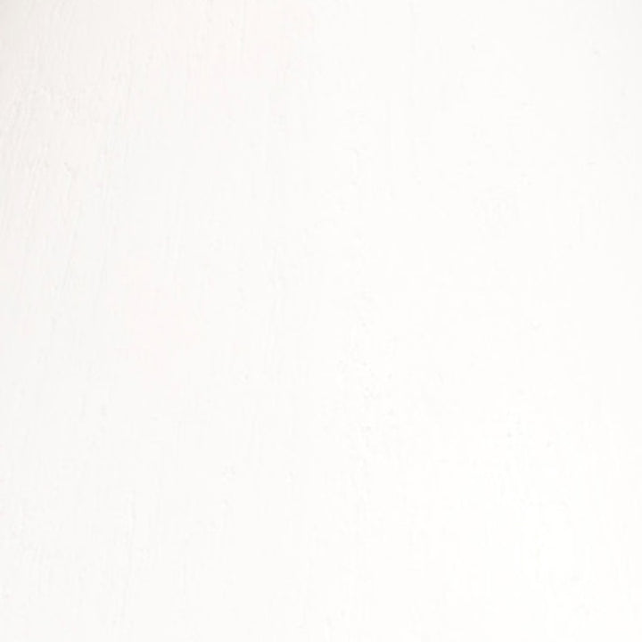 White gesso pendant shade close-up with smooth textured finish