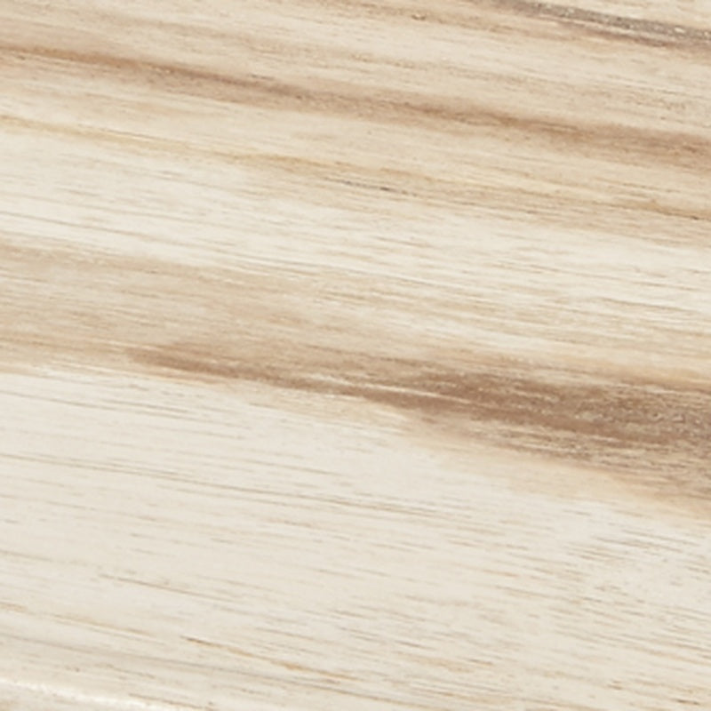 Cream petrified wood tray surface detail with fine linear brown striations